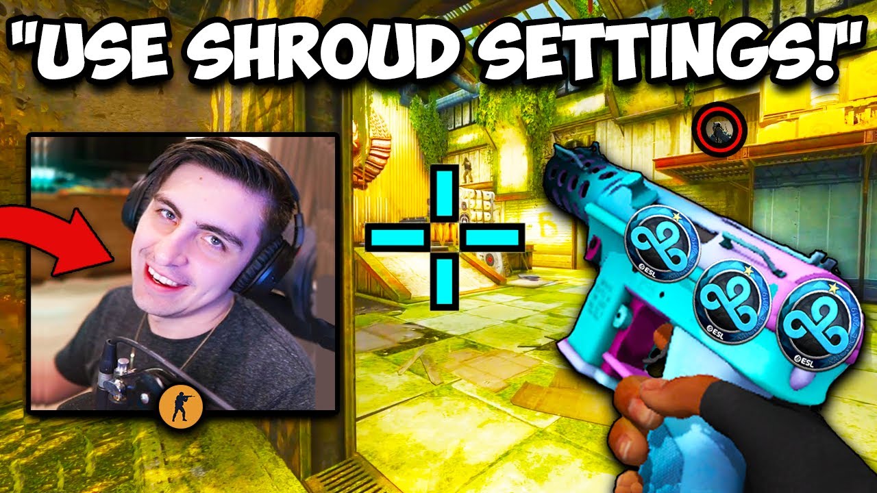 csgoshroud的设置会让你的瞄准变猛fazeniko完美沙鹰twitch片段