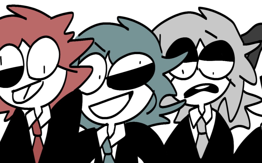 【弱智meme/oc】machine gun_哔哩哔哩_bilibili