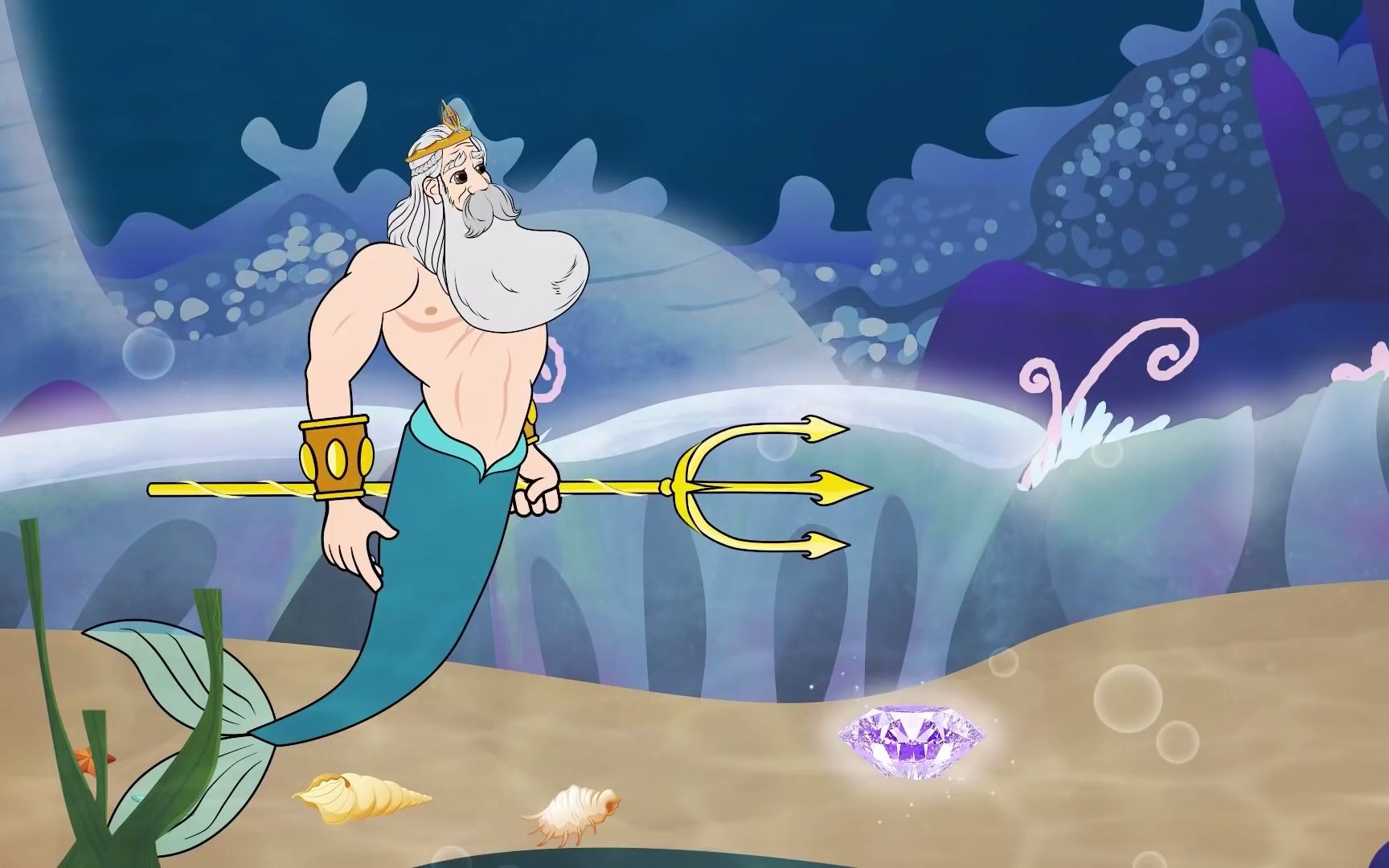 [图]The Little Mermaid Episode 7 The Heart of the Ocean Fairy Tales and Bedtime St