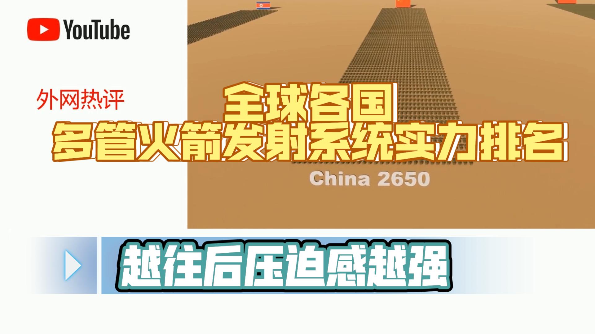 外网热议全球各国多管火箭发射系统实力排名:越往后压迫感越强哔哩哔哩bilibili