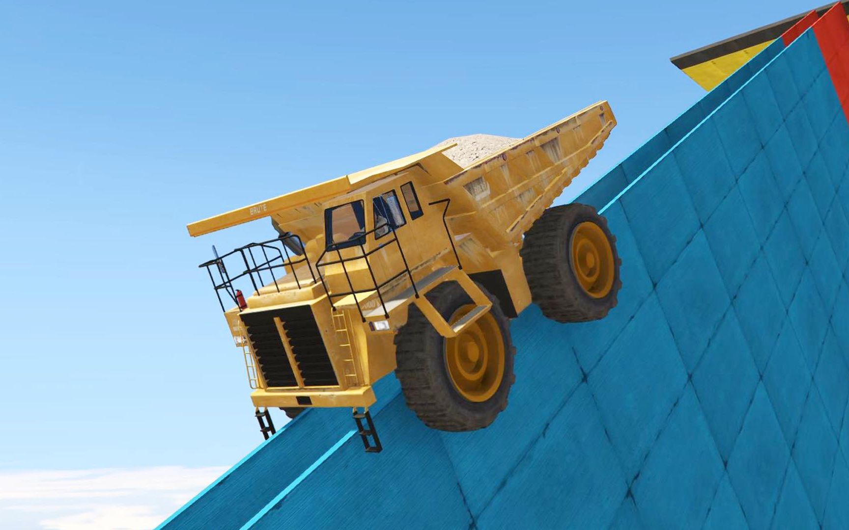 【gta5】动力感人的大矿车 很久没玩这种抠脚图了