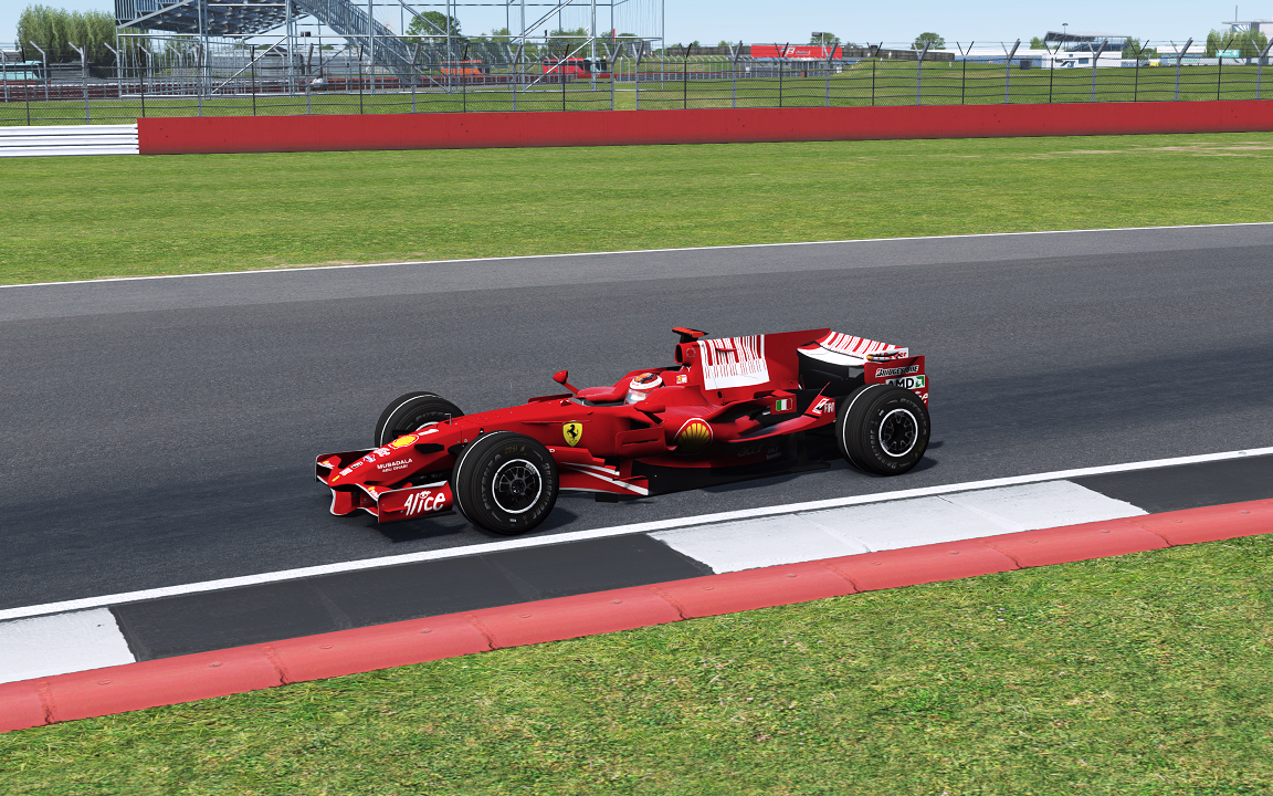 rfactor 2 | 法拉利f2008 (移植 fsone 2008 f1史上最美一年_哔哩哔哩