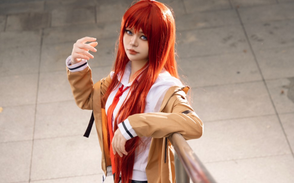 牧濑红莉栖cos:"就算不能总想起来也好,就算100次里只有1次也罢,希望