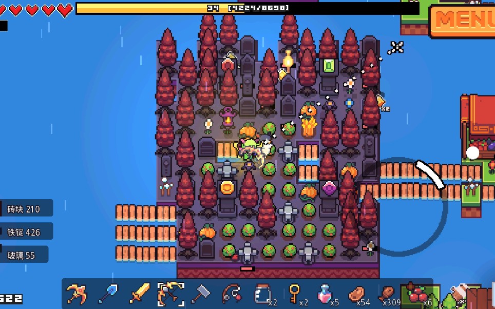 12.31浮岛物语记录,刚到中期