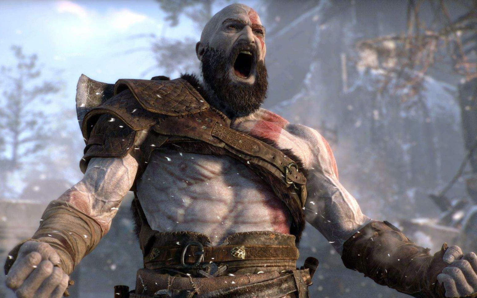 god of war 4 我的光头老父亲喝点b酒下手没轻重之暴打七仙女(2)(3)