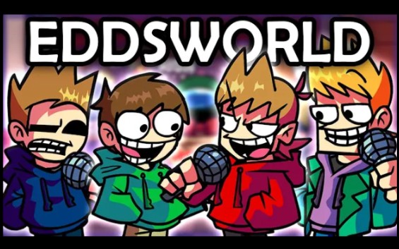 FNF Monotone Attack but Eddsworld Characters Sing It