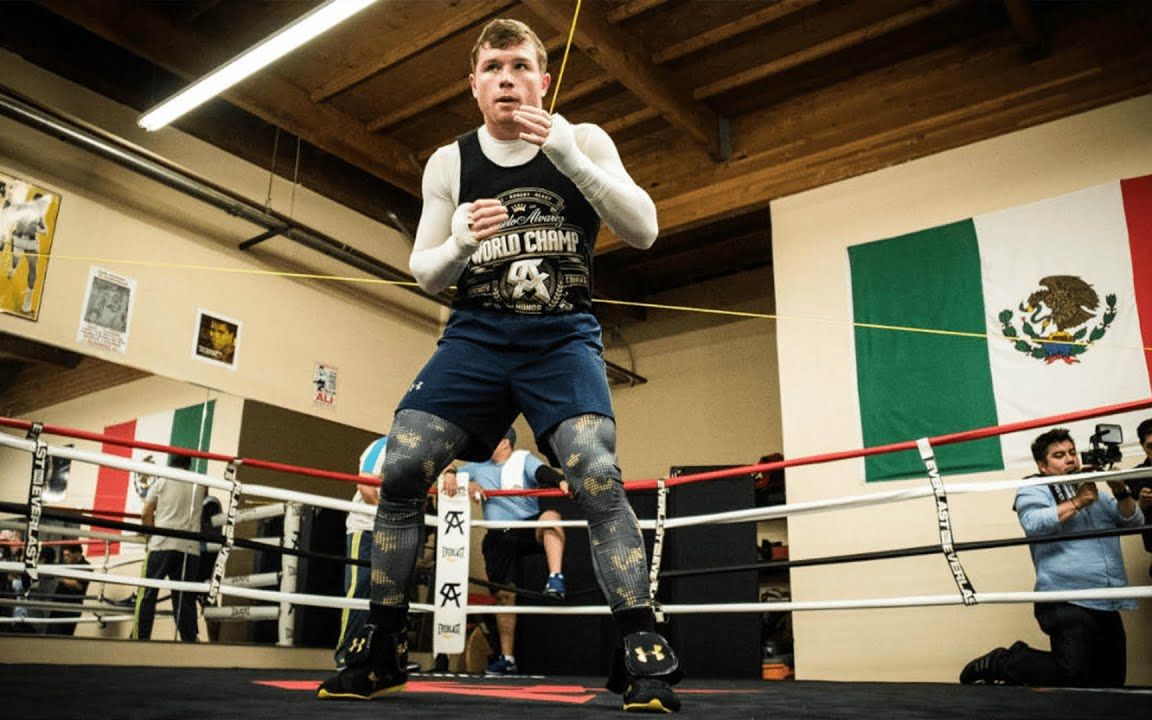 2021年saulcaneloalvarez最佳防御训练和亮点