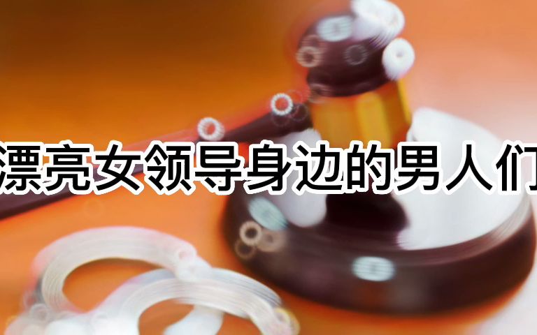 大案纪实 漂亮女领导身边的男人们哔哩哔哩bilibili