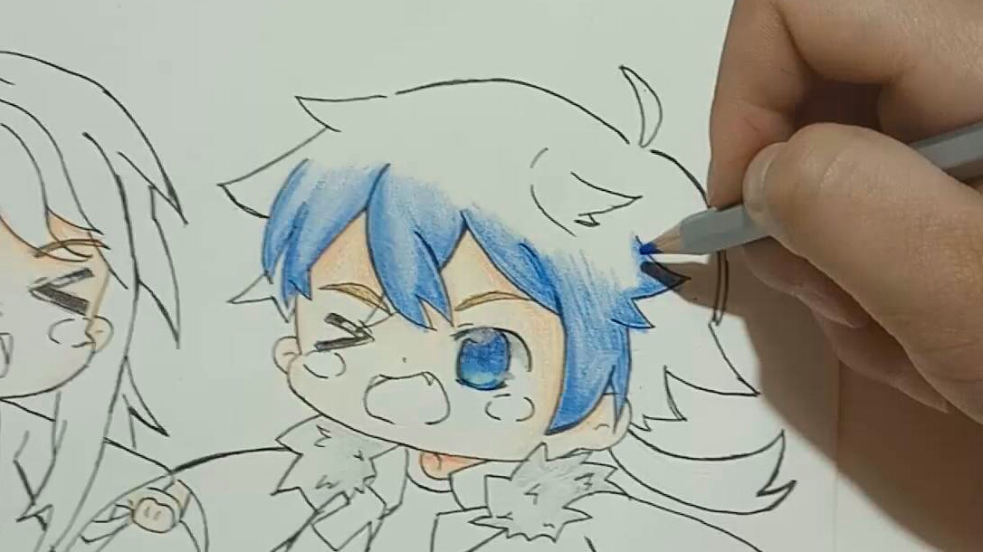 画了哑舍里的婴和汤远第三弹