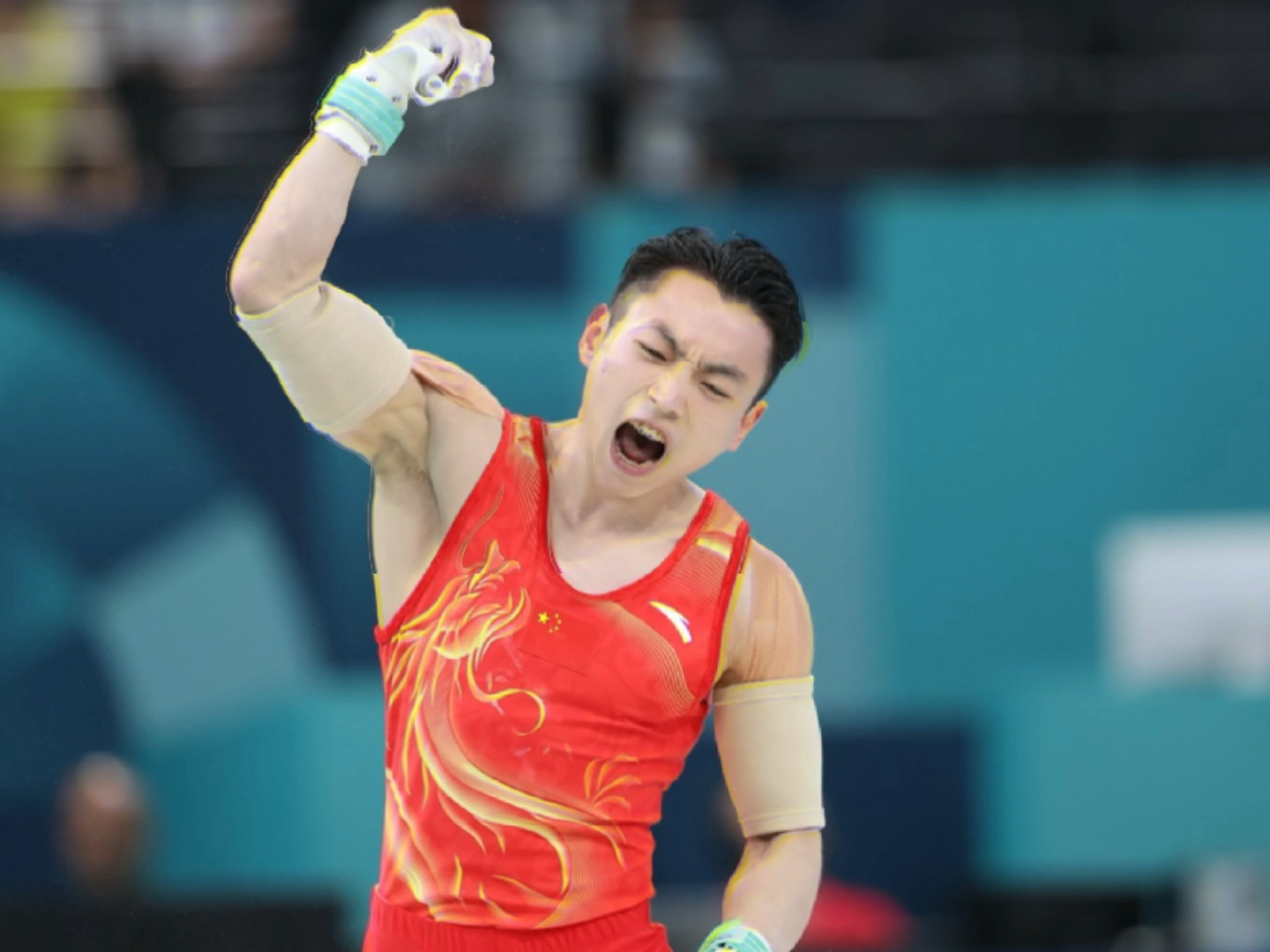 巴黎奥运会夺金一刻