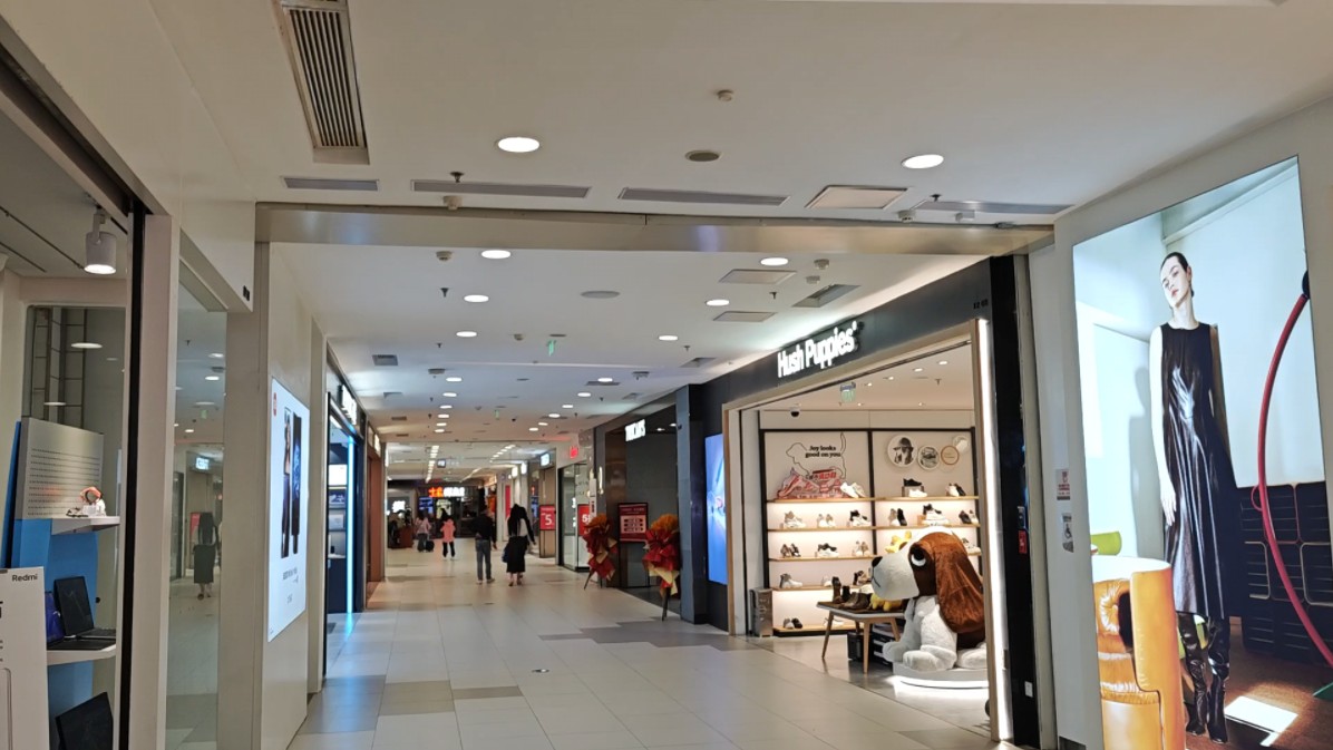 北京西直门凯德mall商场惊现上海地铁11号线官方pov音乐