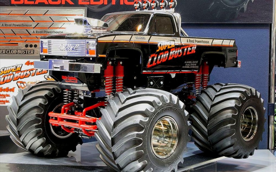 【制作全过程】田宫遥控怪物大脚车 1/10 4x4x4 super clod buster