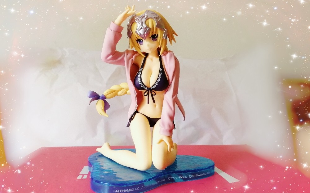 alphamaxfateextra泳装贞德手办开箱哎嘿