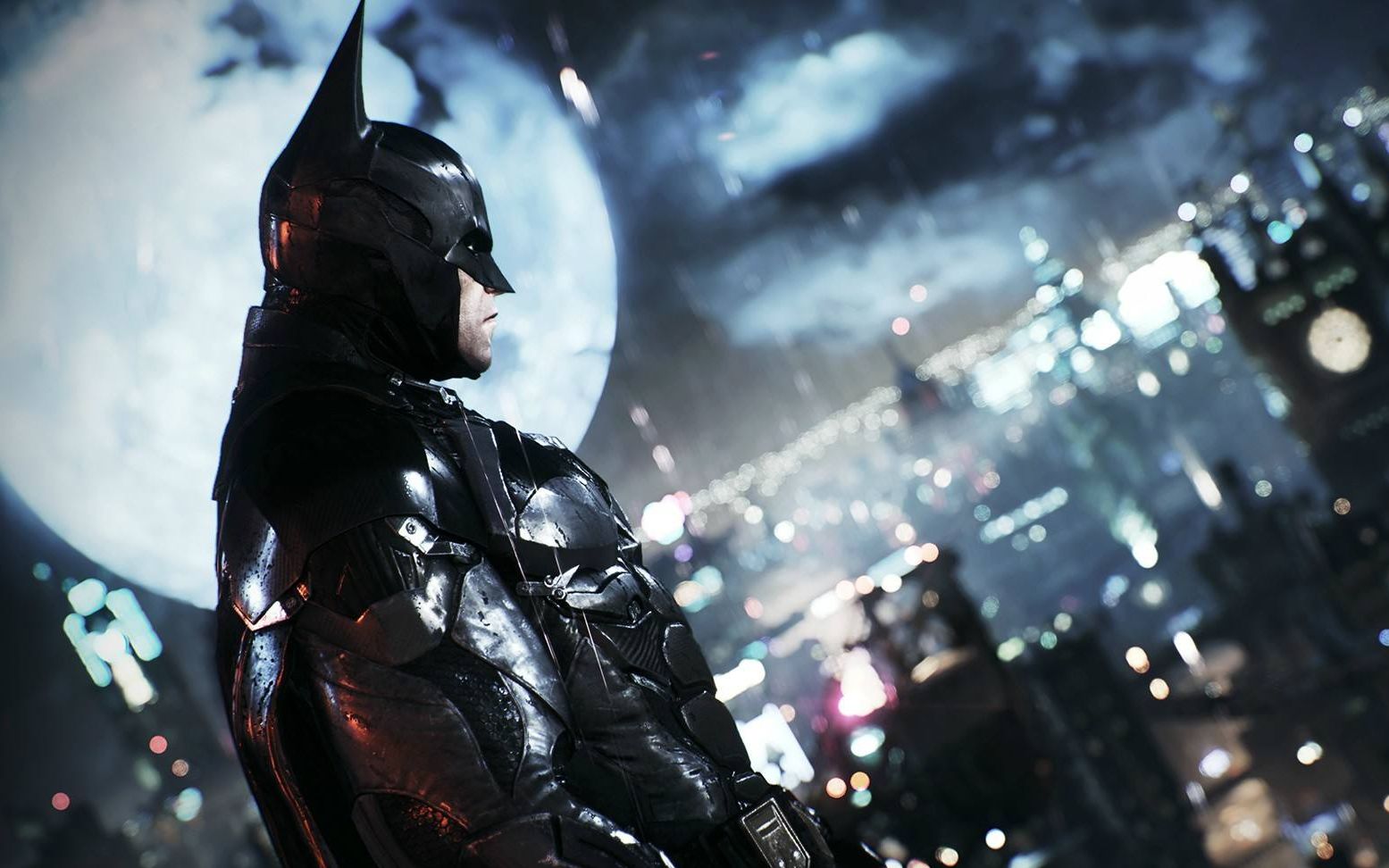 暗夜骑士和他的雨滴,夜晚,孤独