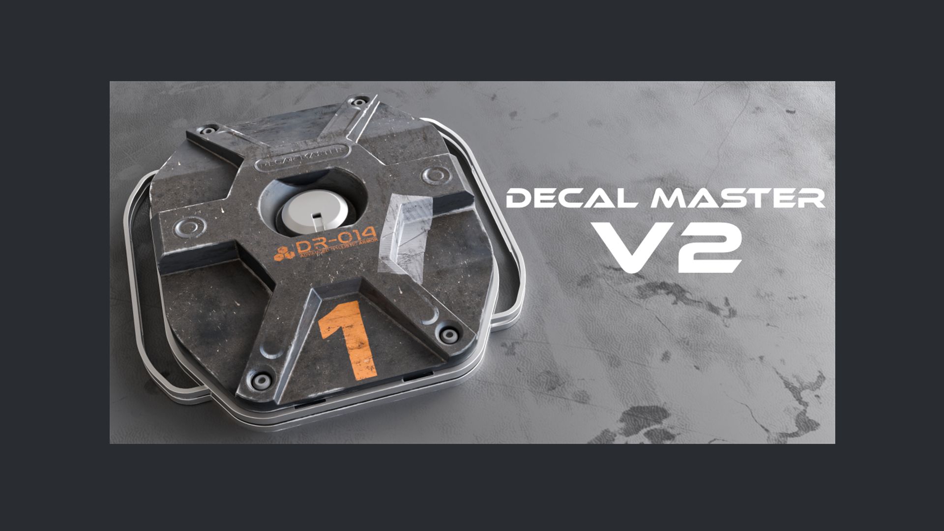 Blender贴花大师!Decal Master V2.0.2 一键贴图自定义贴花工具,支持4.04.2哔哩哔哩bilibili