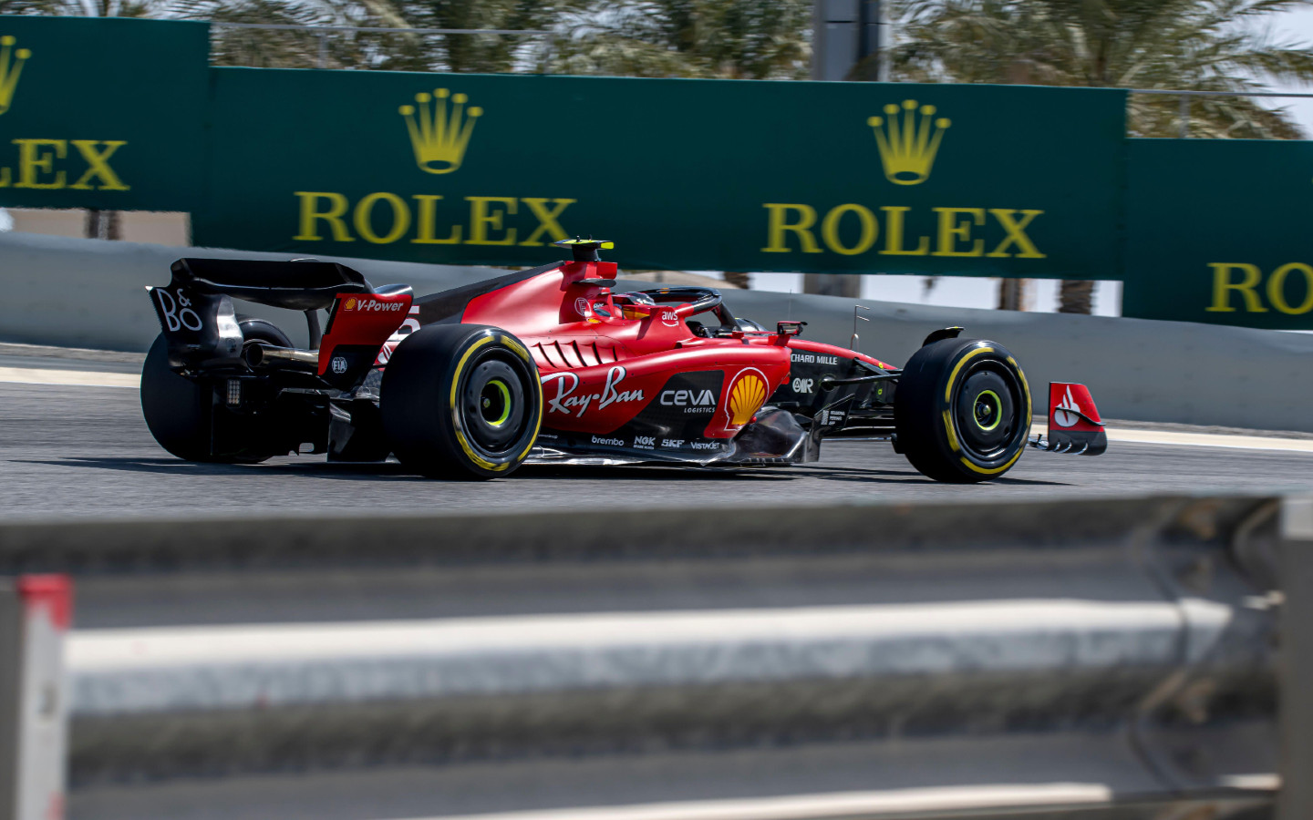 formula1 2023巴林测试赛第二日全场回放 f1 2023 test bahrain full