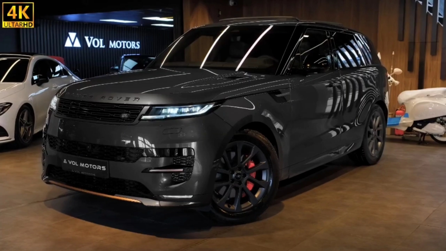 新车赏新,实拍2023款全新路虎揽胜运动版内外部细节静态高清展示!