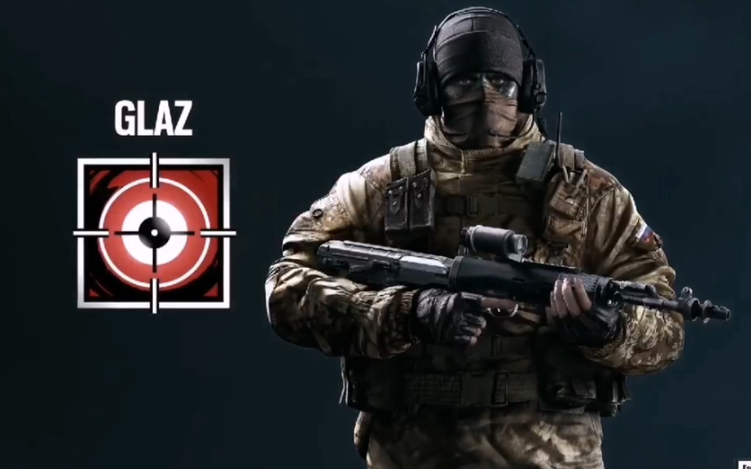 【彩虹六号:围攻】干员cg合集 p1(glaz)