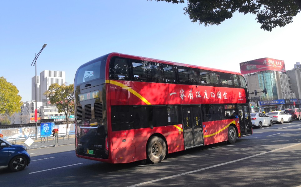 湖州17路公交车区间原速原声pov
