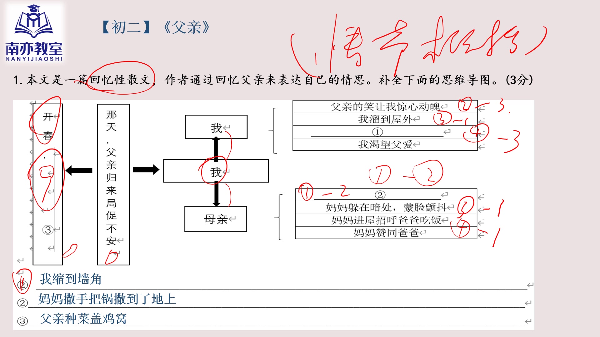 阅读理解初二第八周哔哩哔哩bilibili