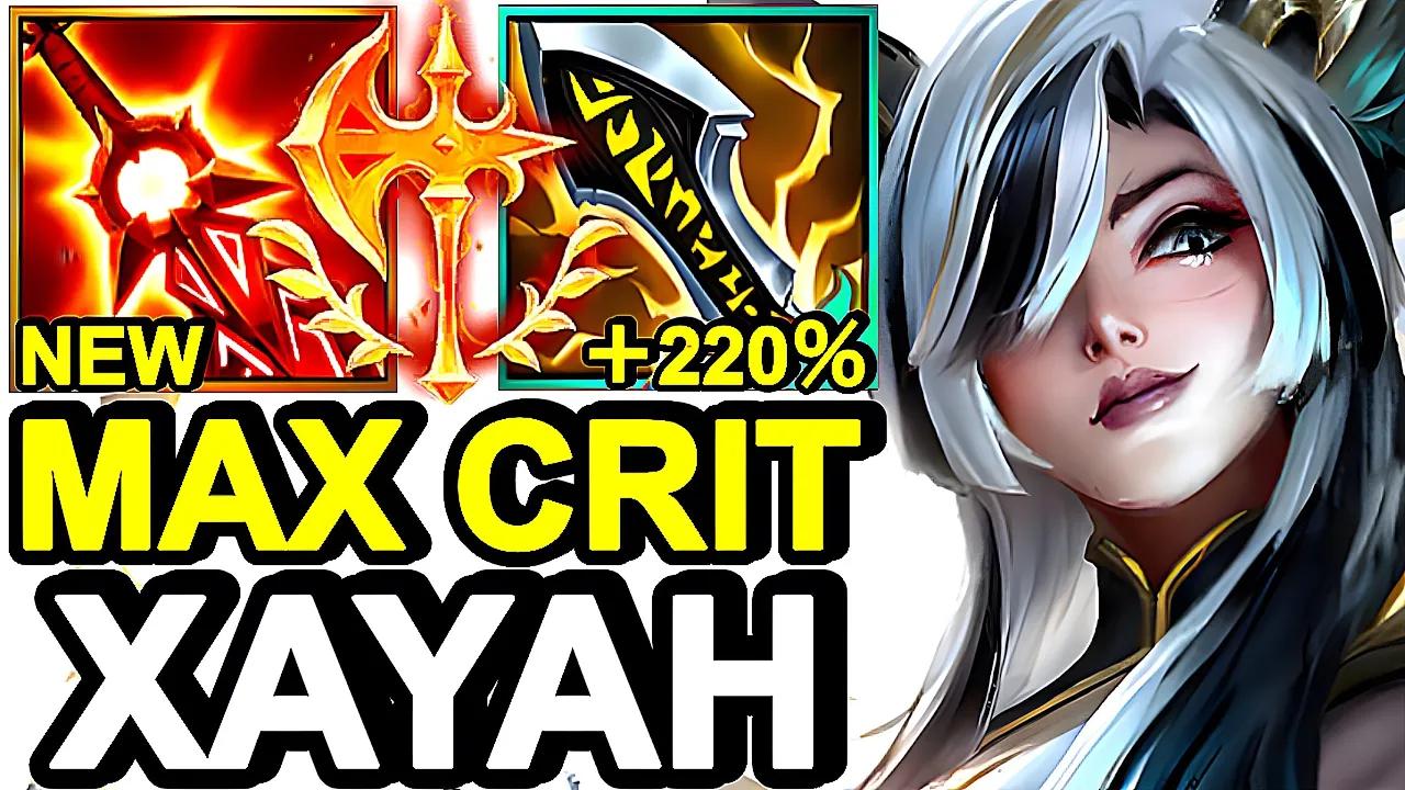 Wild Rift China Xayah ADC  MAX CRITICAL XAYAH BUILD RUNES  Challenger Rank Gam哔哩哔哩bilibili