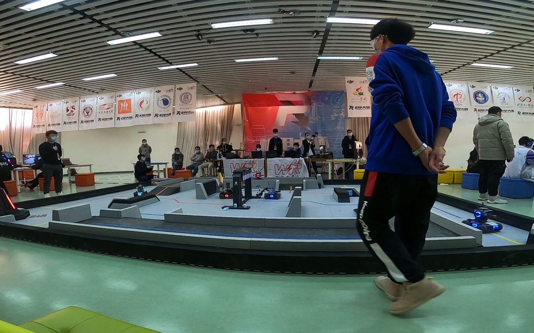 北京市人工智能机甲大师青少年挑战赛高阶组决赛第二局