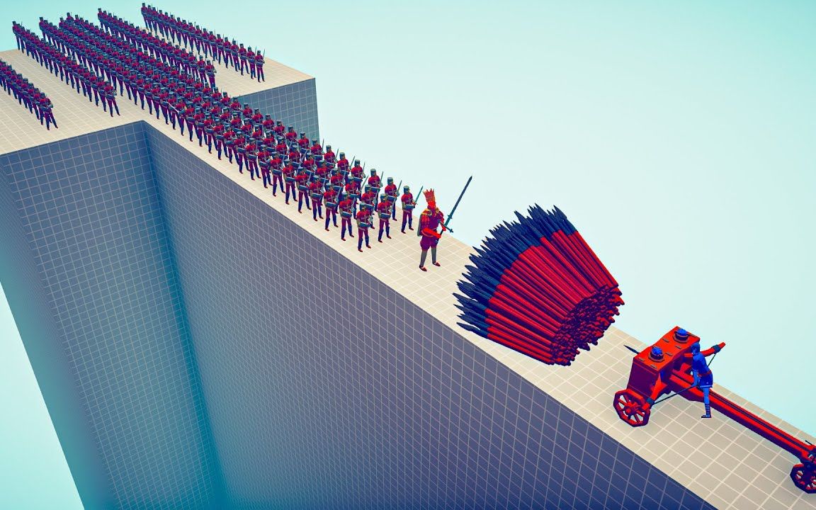 [图]皇帝的部队 vs 神之兵种 - Totally Accurate Battle Simulator TABS