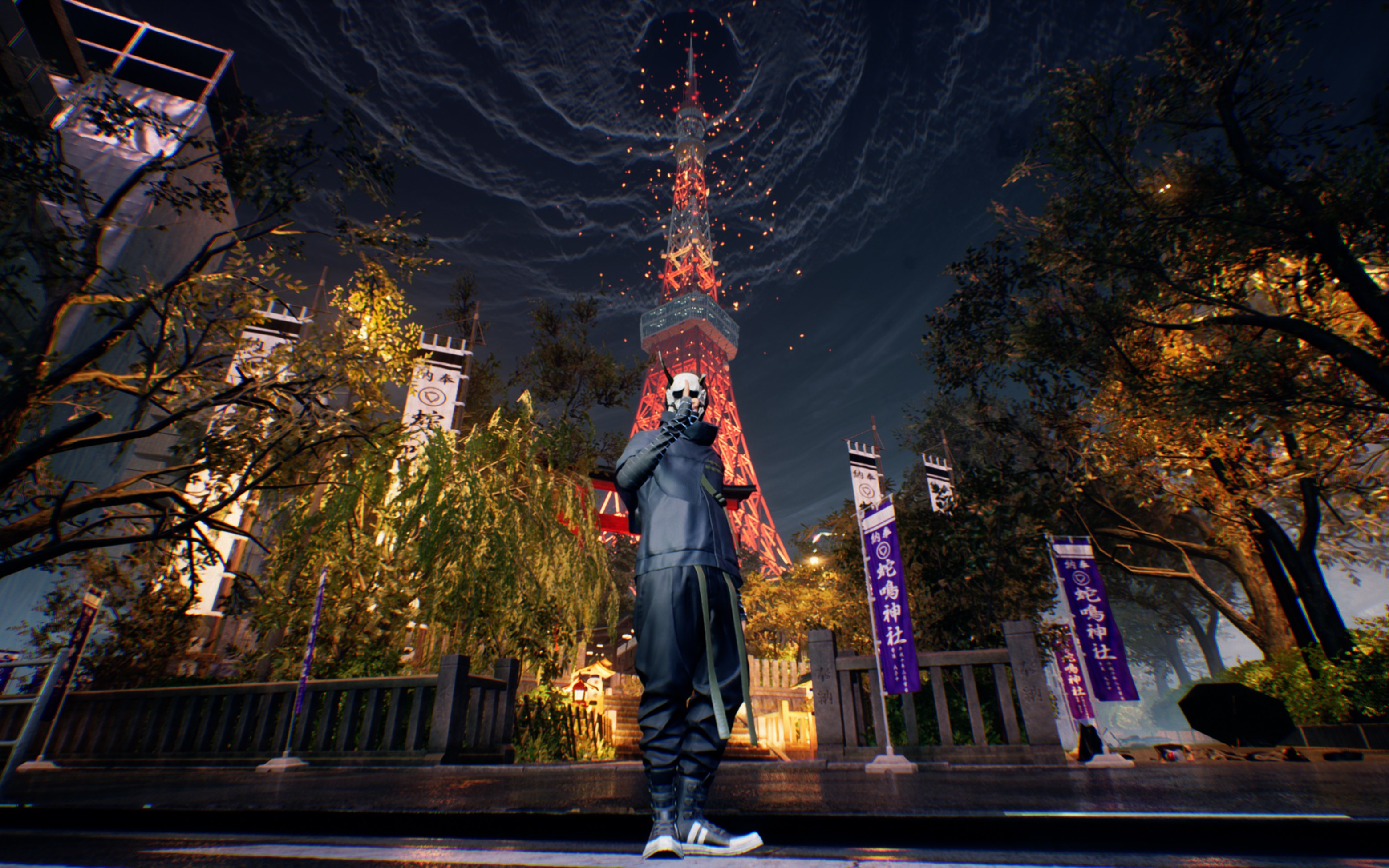 ps5幽灵线东京白金撒花