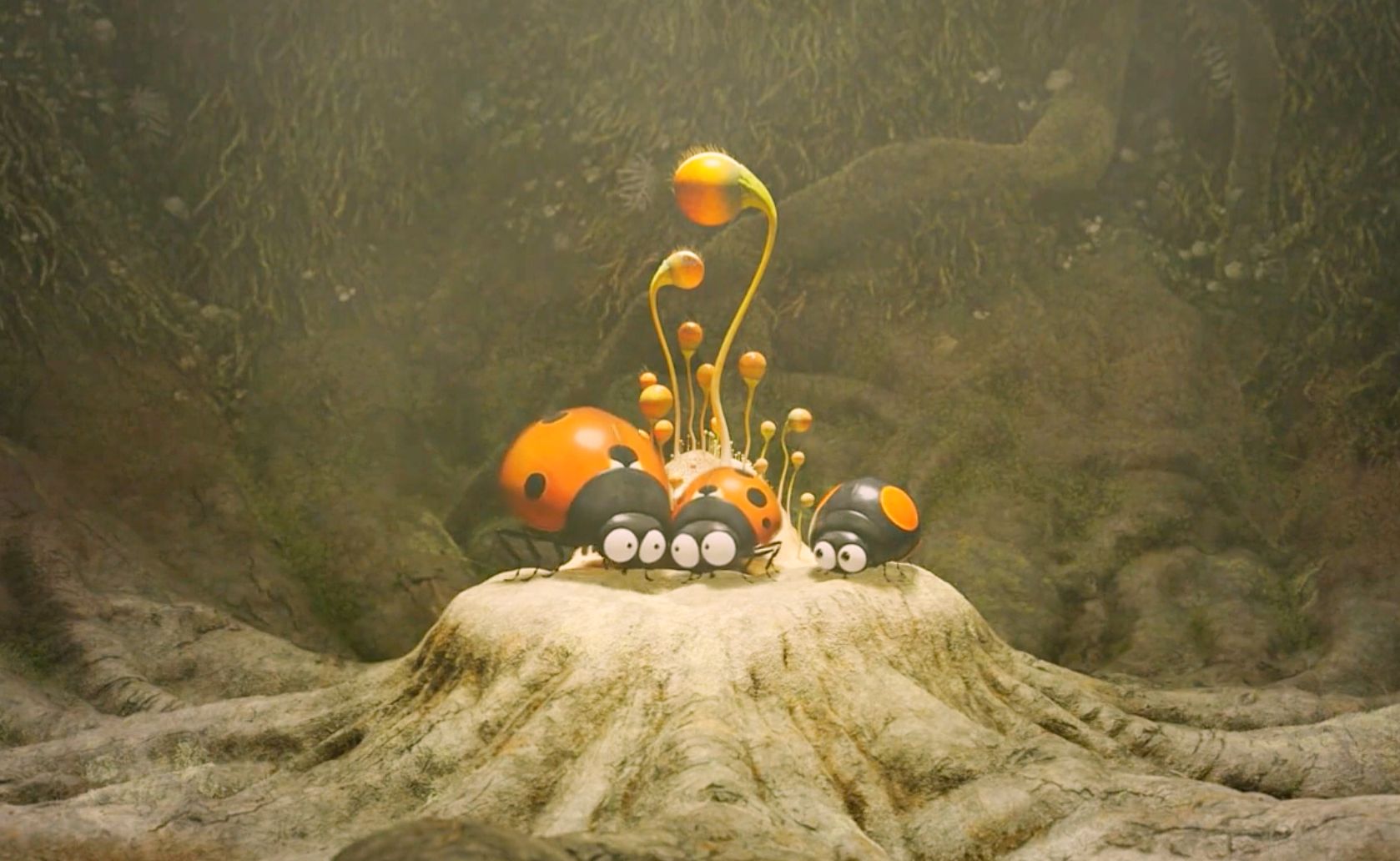 小瓢虫找到了自己的真爱,爸爸真为它感到高兴《昆虫总动员2》