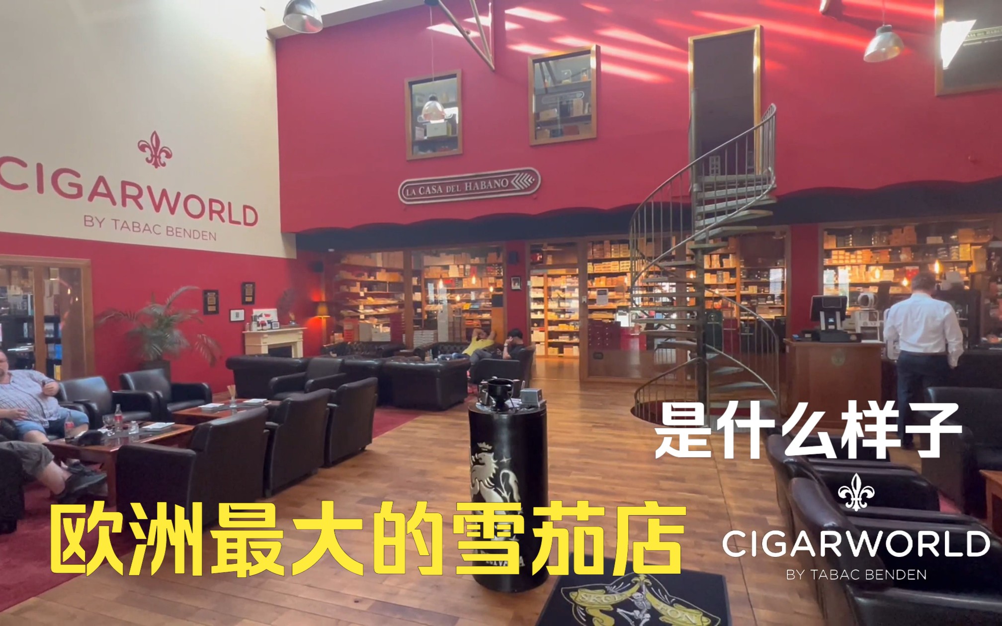 探访欧洲最大的雪茄烟斗店德国Cigarworld大杜站哔哩哔哩bilibili