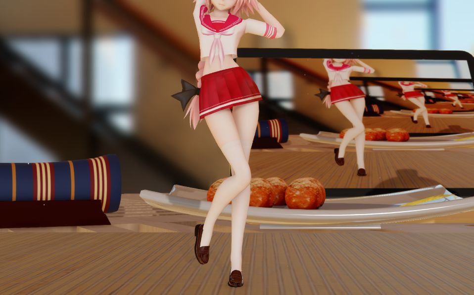 【mmd】阿福裙子底下有什么呢?_哔哩哔哩 (゜-゜)つロ 干杯~-bilibili