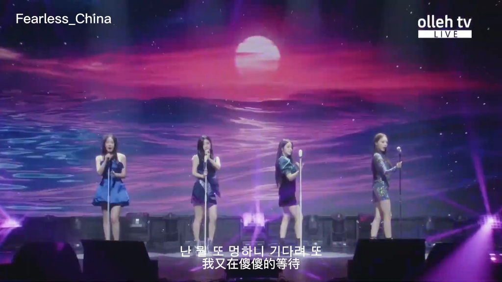 [图]Brave Girls 【中字】Love is gone舞台 2022.03.23 showcase