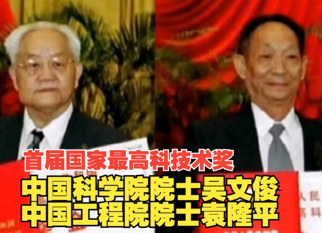 历史上的今天:2001年2月19日,首届国家最高科技术奖仅2人获奖.中国科学院院士吴文俊,中国工程院哔哩哔哩bilibili