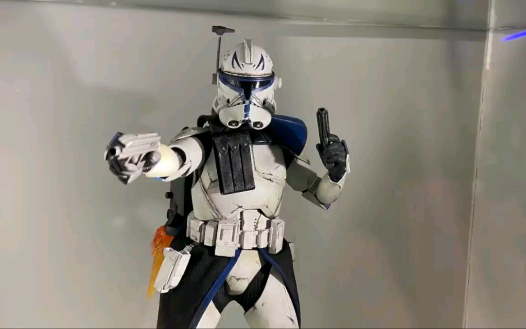 hottoys【 星球大战:克隆人 战争】雷克斯上尉 实物拍摄