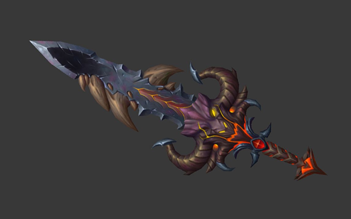 3dmax/bodypaint3d-武器长剑模型制作教程.3d建模基础教程