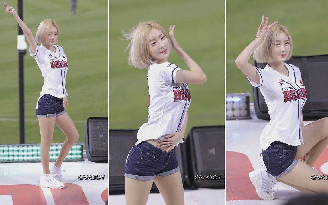 【wow you can really dance】190417斗山拉拉队徐贤淑-wifi_哔哩哔哩