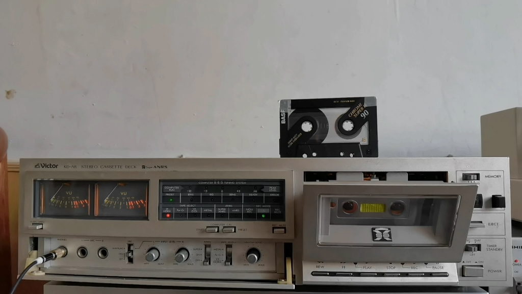 潇洒走一回 叶倩文 狗仔胜利kd-a8卡座 磁带试听 喜欢请支持正版