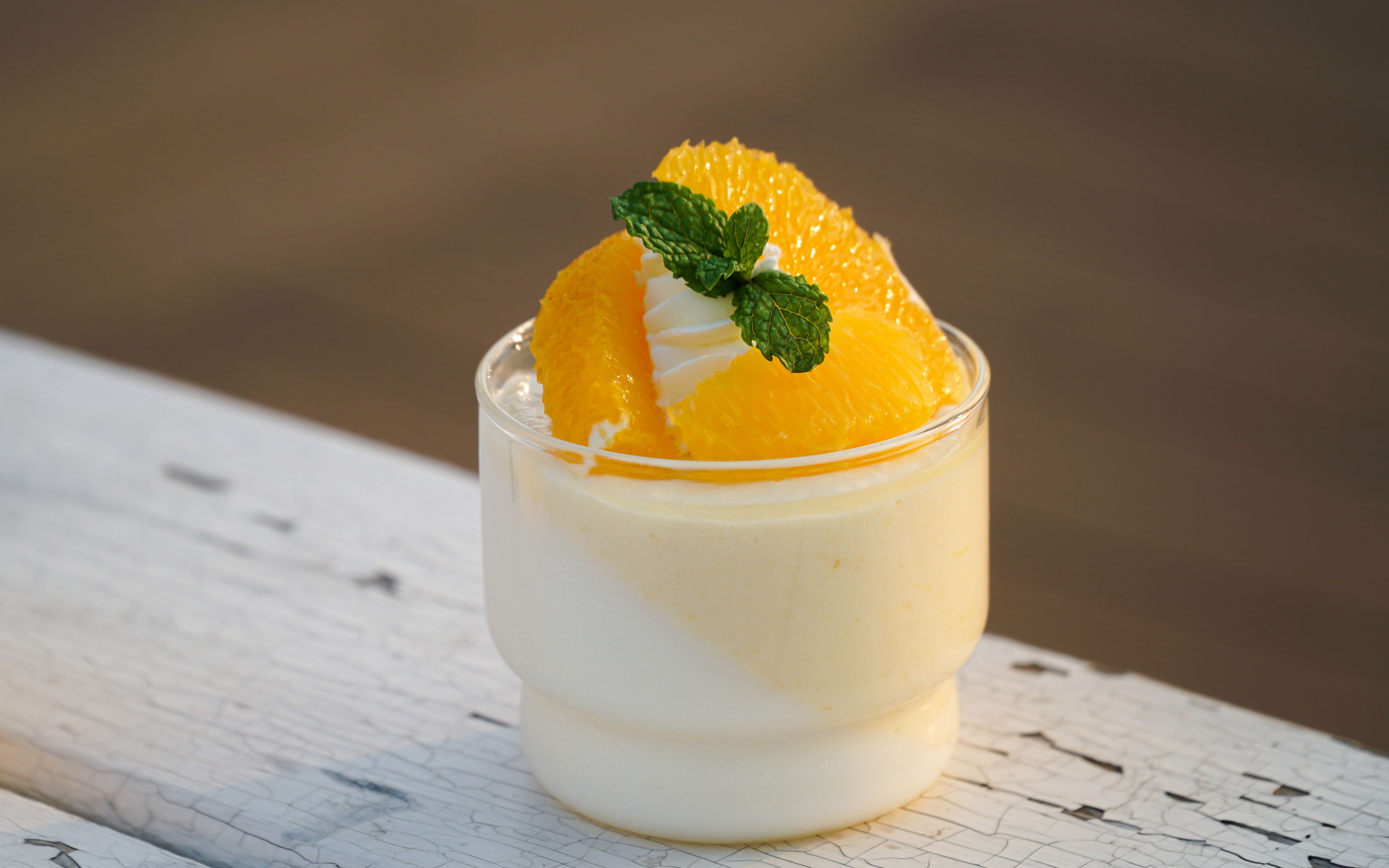 不用烤箱的香橙慕斯布丁,祝你心想食橙
