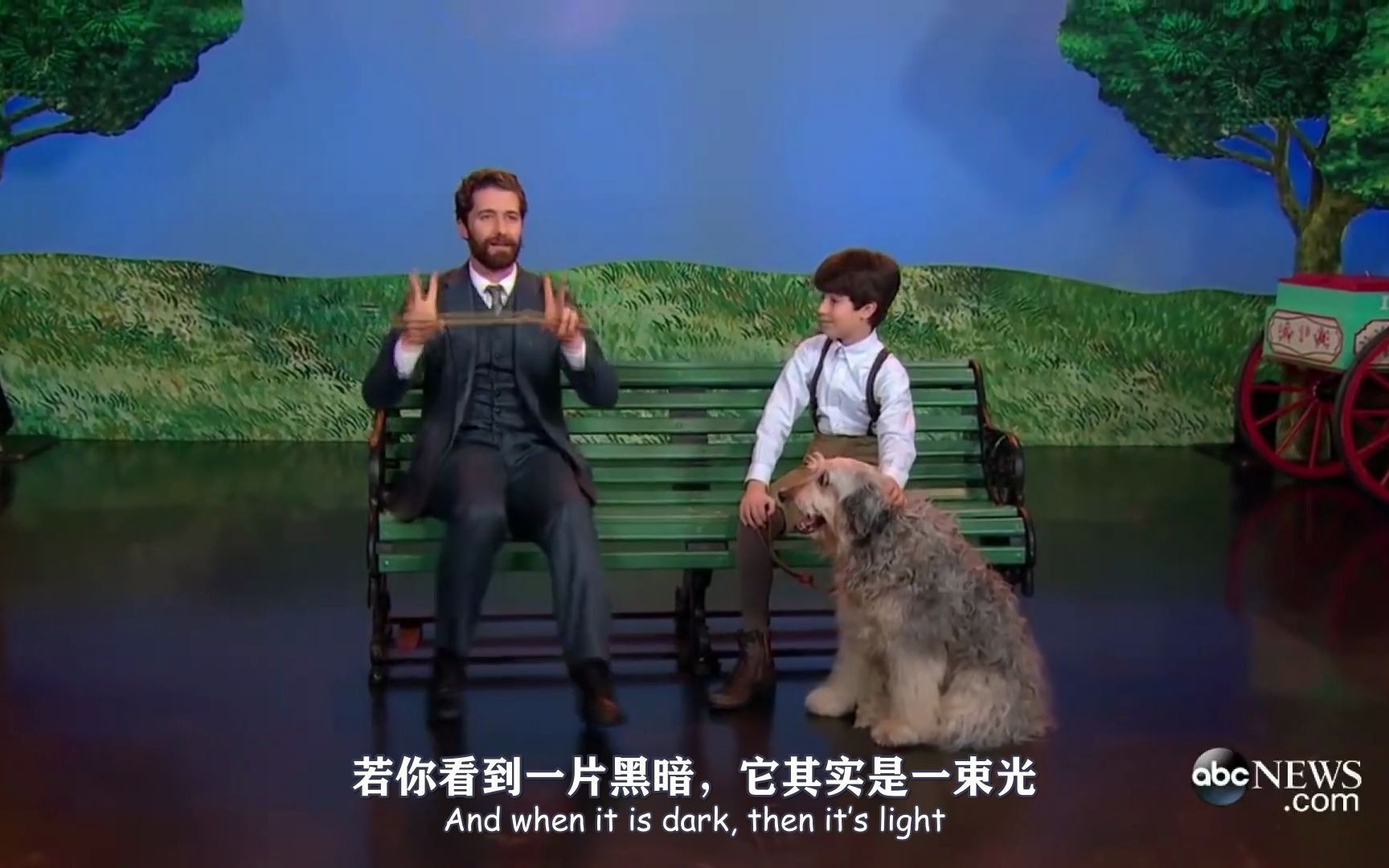 [图]【音乐剧中字】Believe—Matthew Morrison 《寻找梦幻岛(Finding Neverland)》