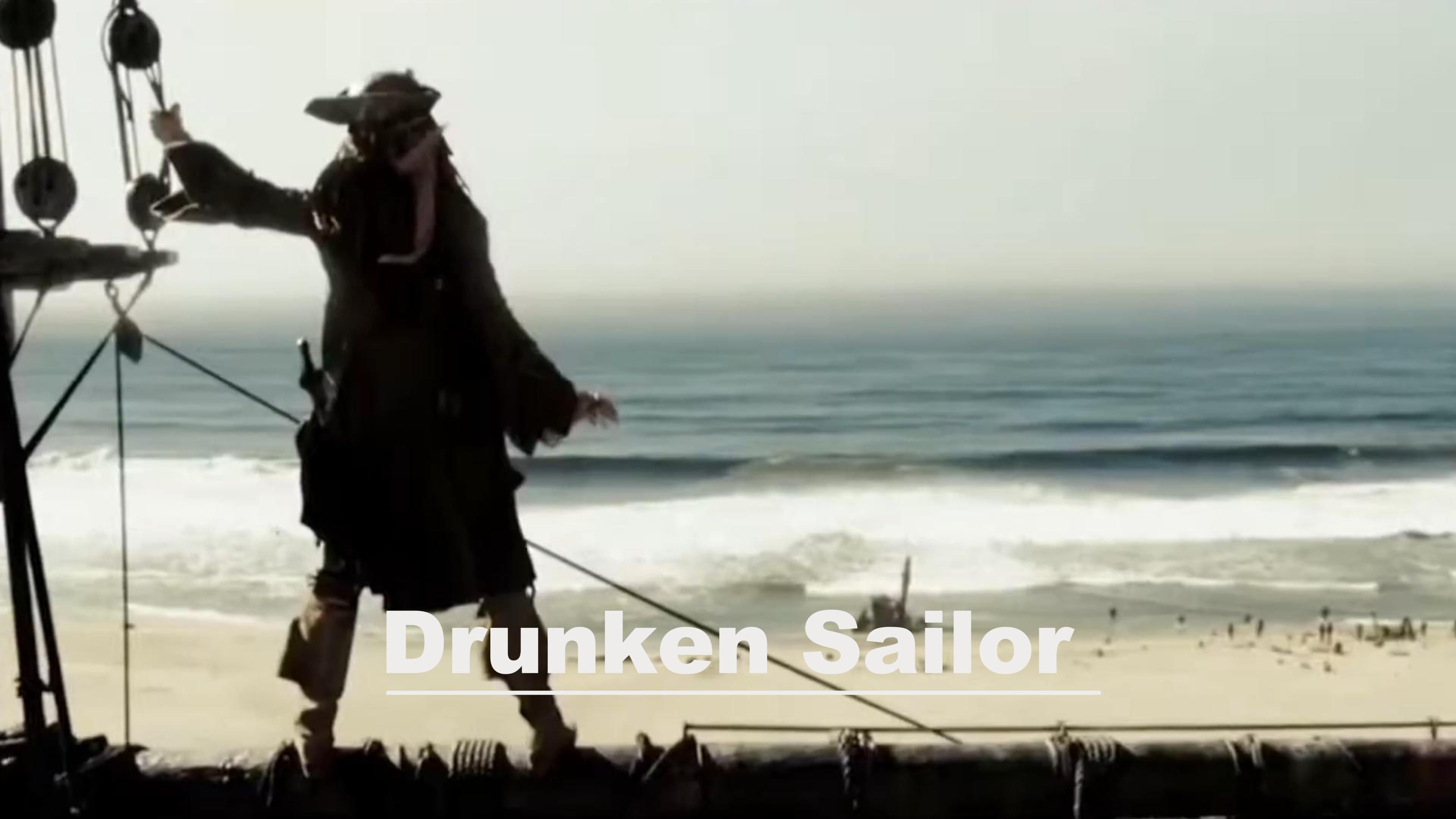 “充满力量的声音”《Drunken Sailor 》哔哩哔哩bilibili