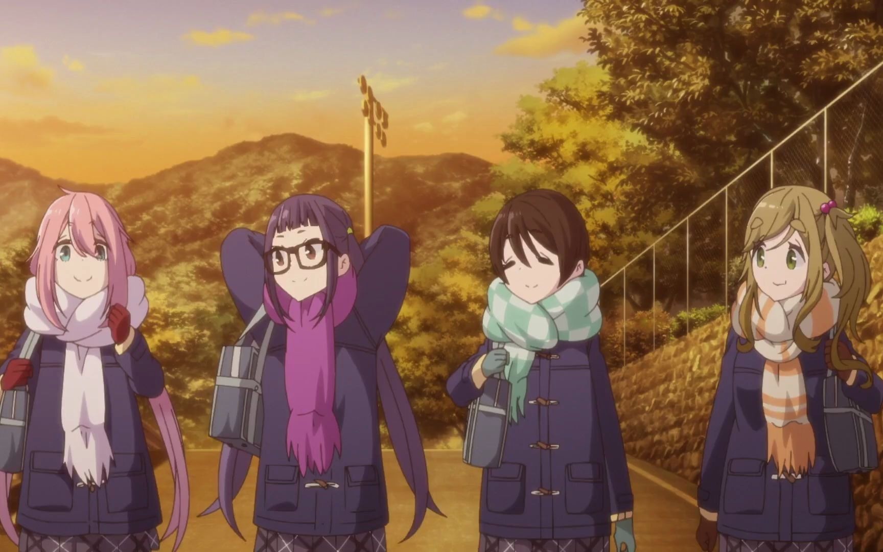 【1080p/动漫音乐】摇曳露营 第二季:ここにも春が来るんだ.