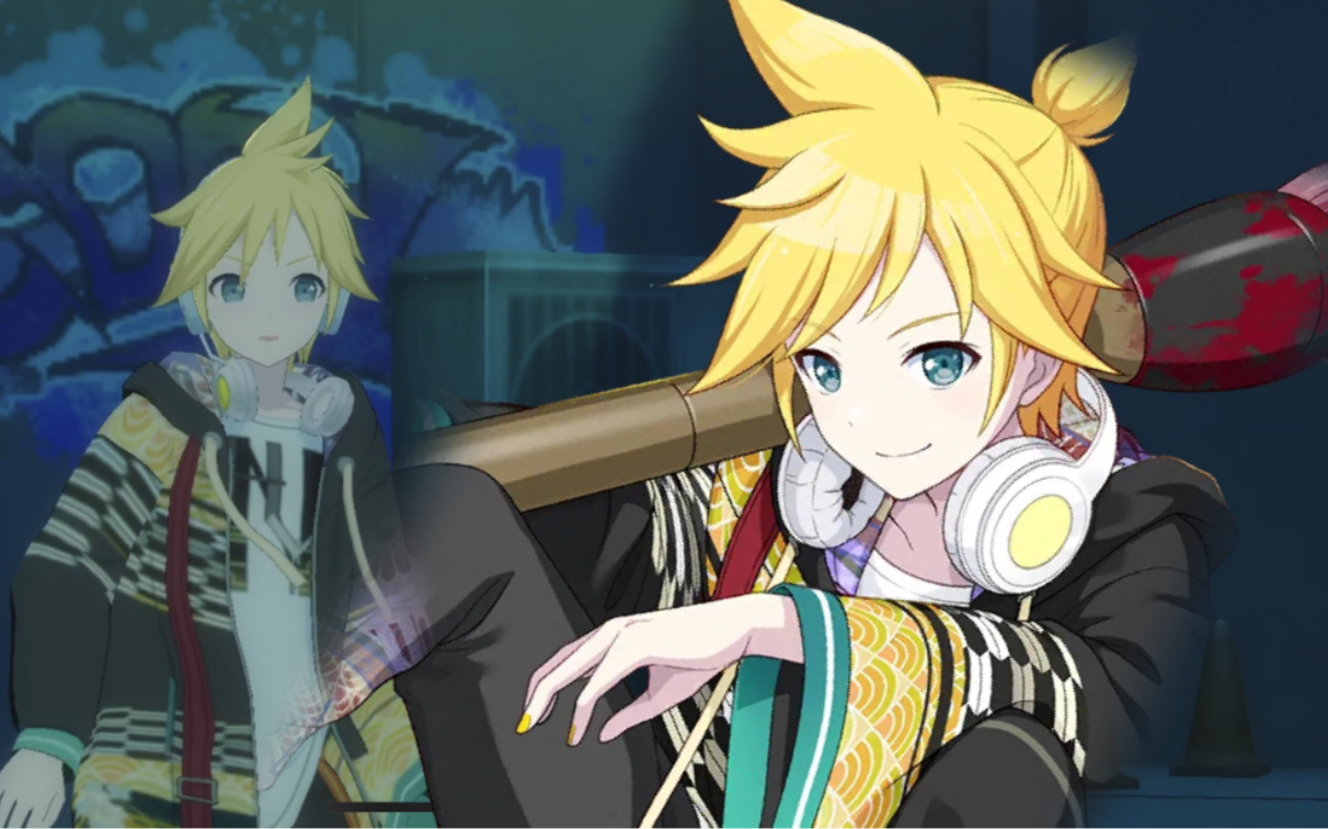 [project sekai] フラジール (镜音レン·kaito) 正月新服装试演_哔哩