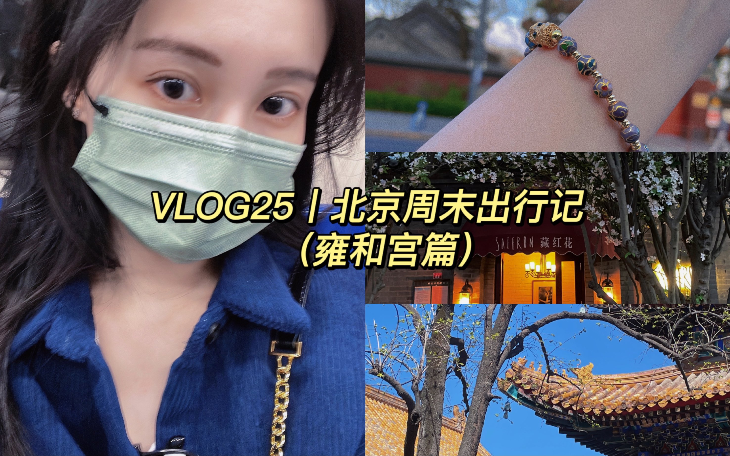 VLOG25丨北京周末出行记(雍和宫篇)哔哩哔哩bilibili