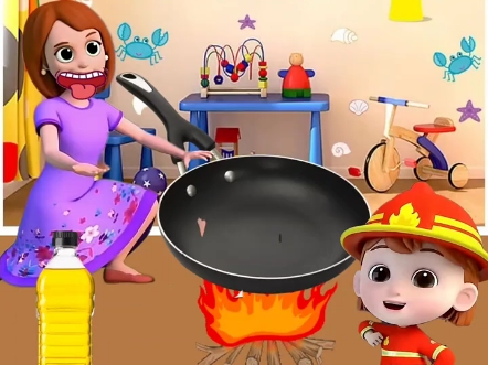 起锅烧油!妈妈做饭喽!