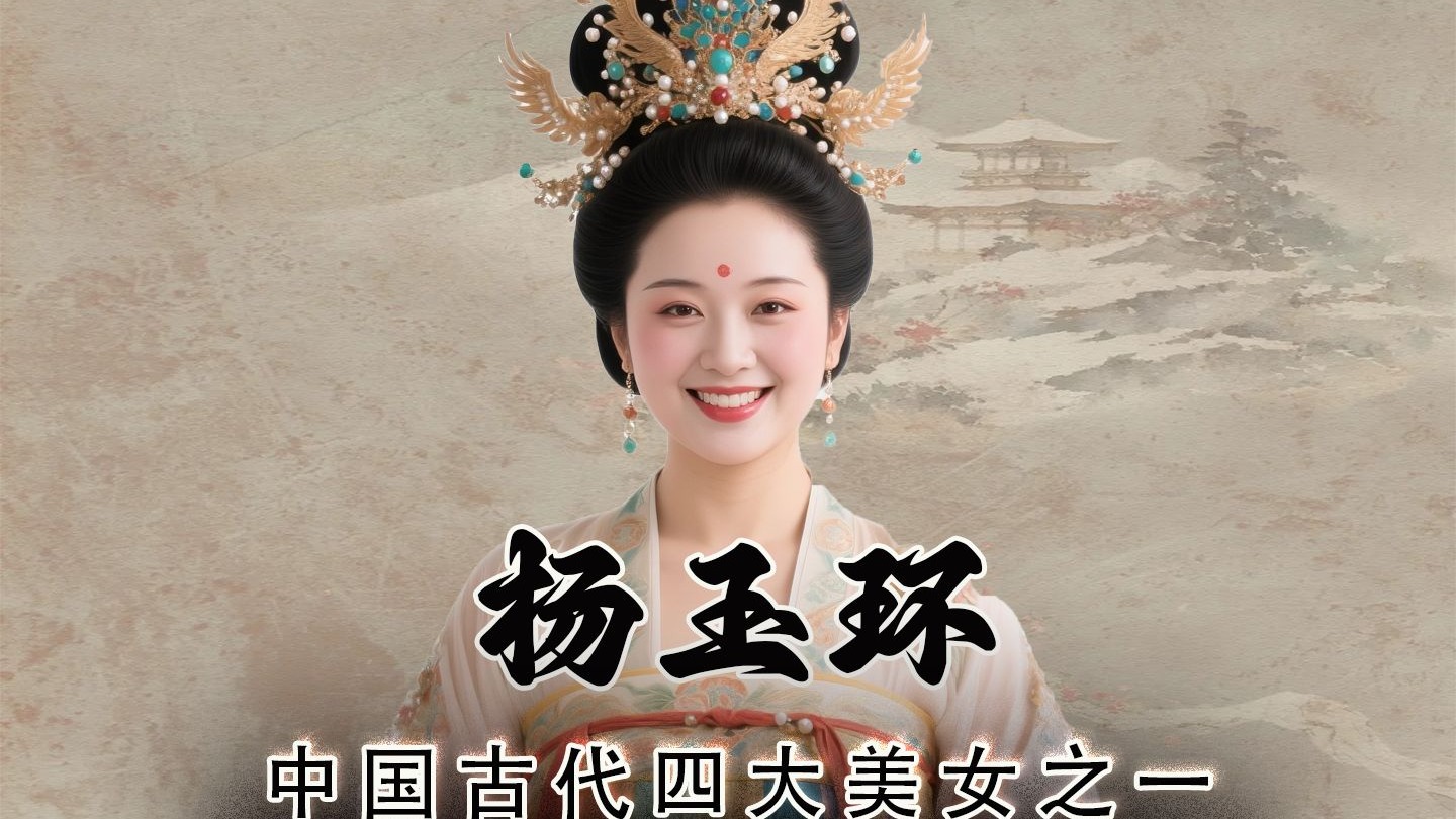 中国古代四大美女之一杨玉环荣耀与悲剧的一生