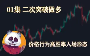 下载视频: 价格行为高胜率入场形态篇 |  01集 二次突破做多（Second Breakout） | SMC 实战策略