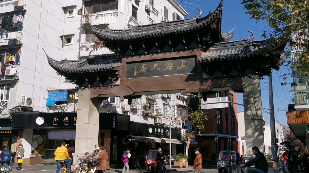 上海文庙街充满了回忆心中最后的一片净土随着城市的发展也许将在年后