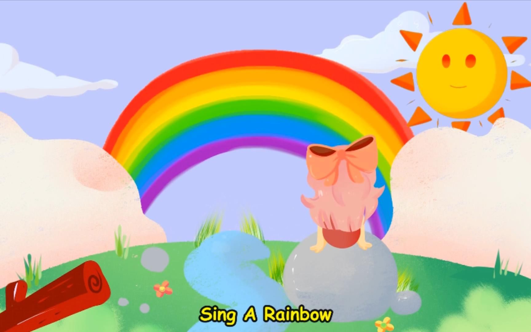 [图]让耳朵怀孕的英语儿歌 彩虹颜色歌 I Can Sing a Rainbow