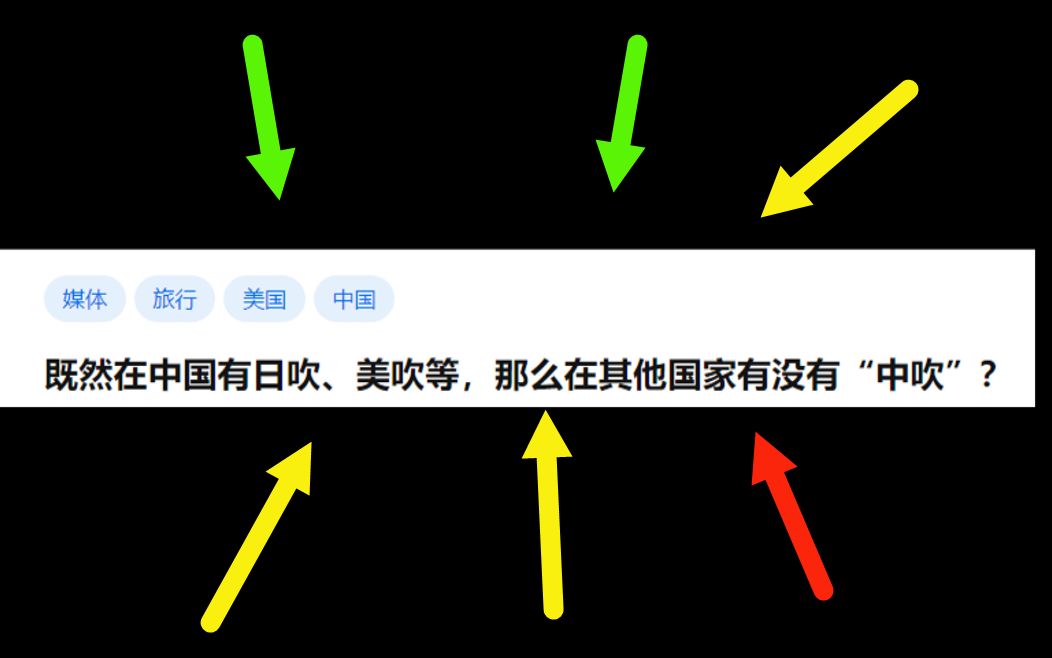 既然在中国有日吹、美吹等,那么在其他国家有没有“中吹”?哔哩哔哩bilibili