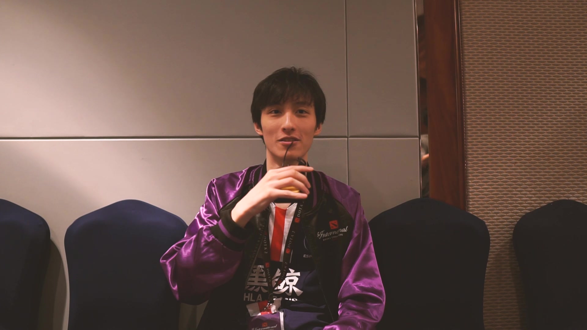 ti9 dota2 媒体日——采访鬼才ame